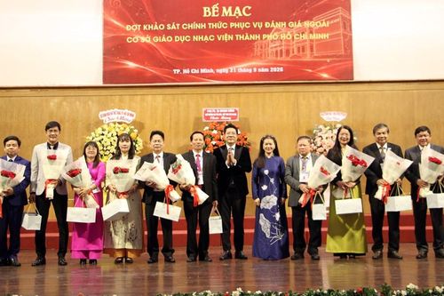 Nhạc viện TP.HCM hoàn thành đợt khảo sát đánh giá ngoài
