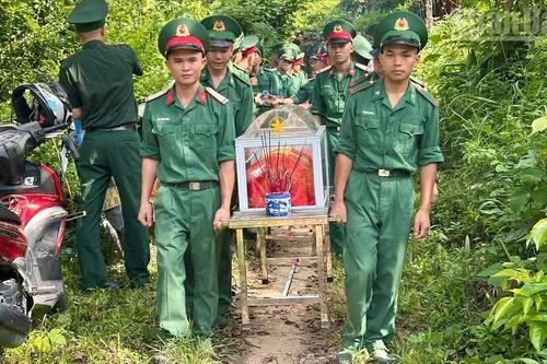 Điện Biên cất bốc, quy tập 9 hài cốt liệt sĩ
