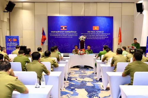 Nâng cao năng lực phòng, chống tội phạm ma túy cho lực lượng chức năng Lào