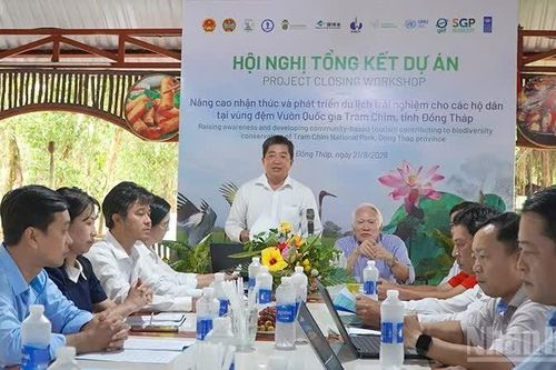 Gắn sinh kế với bảo tồn, tạo sức sống mới cho vùng đệm Tràm Chim