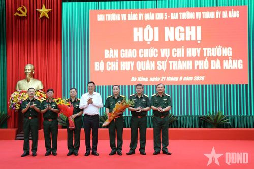 Đại tá Nguyễn Thế Vinh giữ chức Chỉ huy trưởng Bộ CHQS TP Đà Nẵng