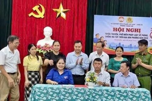 Công an phường Thanh Khê tăng cường tuyên truyền phòng chống ma túy tại khu dân cư