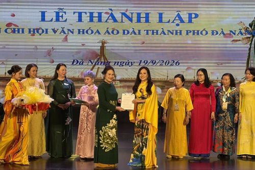 Đà Nẵng thành lập Liên chi hội Văn hóa Áo dài