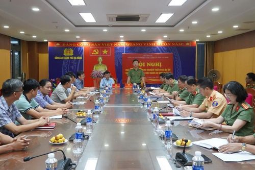 Công an thành phố Đà Nẵng chia sẻ kinh nghiệm triển khai Dự án Trung tâm điều hành, giám sát ANTT với Công an tỉnh Tây Ninh