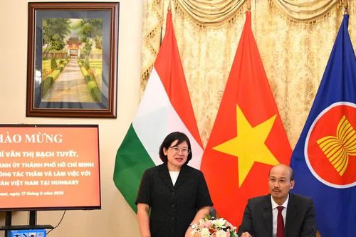 TPHCM tăng cường hợp tác với Pháp và Hungary về AI, logistics, giao thông đô thị