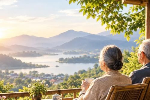 Chìa khóa hạnh phúc tuổi già: Biết đủ, biết buông, biết ơn