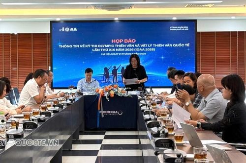 Hà Nội đăng cai tổ chức Kỳ thi Olympic Thiên văn và Vật lý thiên văn quốc tế lần thứ 19