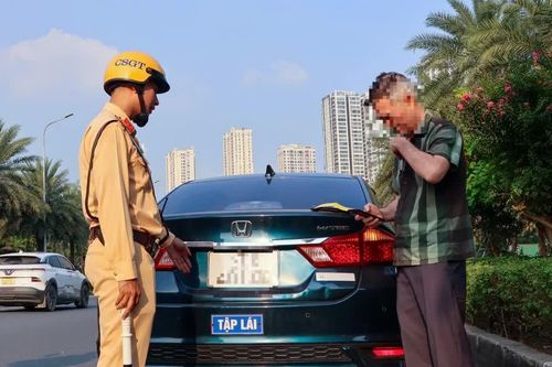 Hà Nội xử lý nghiêm xe tập lái vi phạm giao thông