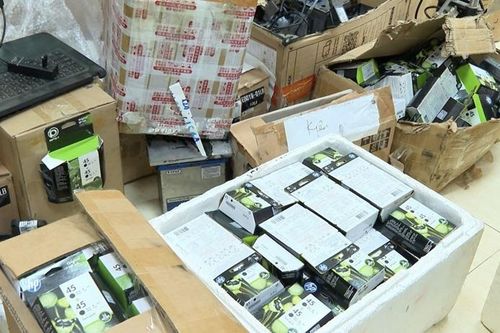 Phát hiện 2 vụ sản xuất, buôn bán mực in giả