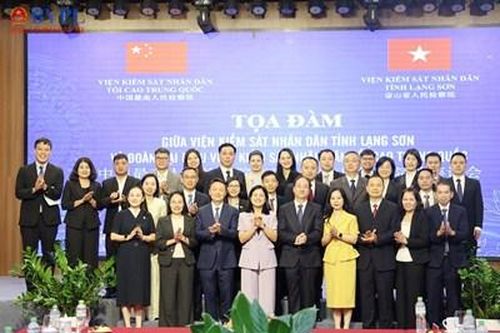 Tọa đàm giữa VKSND tỉnh Lạng Sơn và Đoàn đại biểu VKSND Trung Quốc