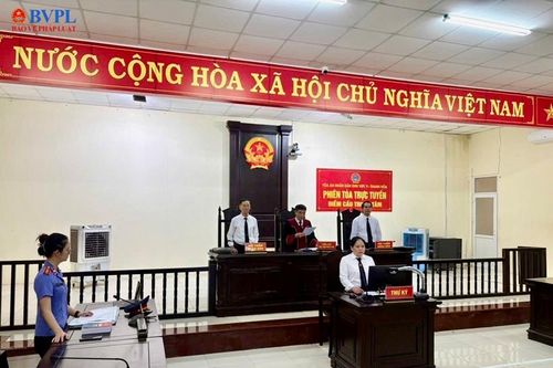 Phối hợp tổ chức phiên tòa trực tuyến rút kinh nghiệm