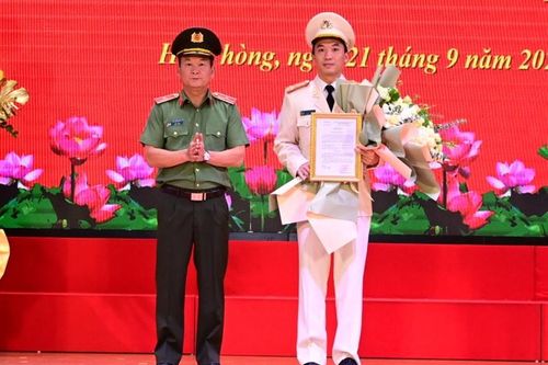 Bổ nhiệm Thượng tá Nguyễn Văn Đức làm Phó Giám đốc Công an TP Hải Phòng