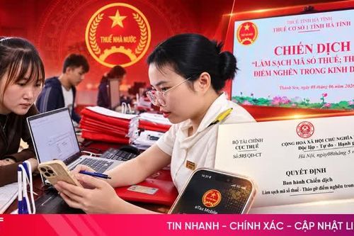 Hà Tĩnh đẩy mạnh rà soát, làm sạch hơn 40.000 mã số thuế