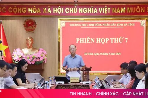 HĐND tỉnh Hà Tĩnh tổ chức phiên họp thường kỳ thứ 7