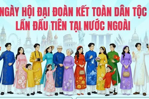 Ngày hội Đại đoàn kết toàn dân tộc lần đầu tiên tại nước ngoài