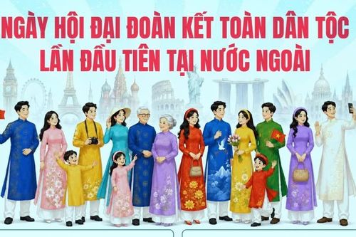 Ngày hội Đại đoàn kết toàn dân tộc lần đầu tiên tại nước ngoài