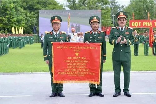 Sư đoàn 330 kỷ niệm 50 năm chiến công bảo vệ biên giới Tây Nam