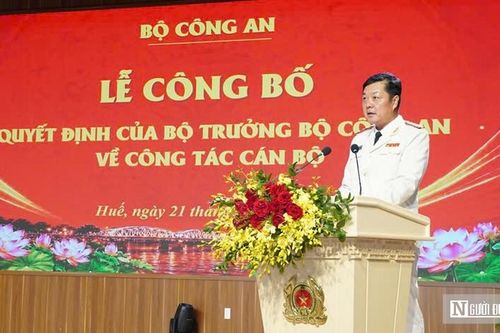 Đại tá Nguyễn Đình Dương giữ chức Giám đốc Công an Tp.Huế