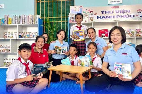 Hoàn thành dự án 'Thư viện hạnh phúc' tại 11 trường học