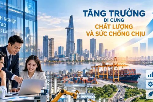 Tăng trưởng phải đi cùng chất lượng và sức chống chịu