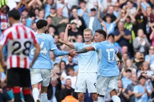 Man City 5 -3 Sunderland: Haaland lập kỷ lục đặc biệt, Man City giữ vững ngôi đầu