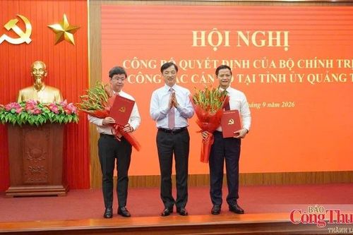 Ông Vương Quốc Tuấn được chỉ định giữ chức Bí thư Tỉnh ủy Quảng Trị