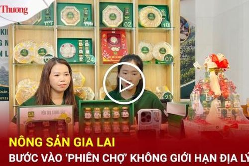 Nông sản Gia Lai bước vào 'phiên chợ' không giới hạn địa lý