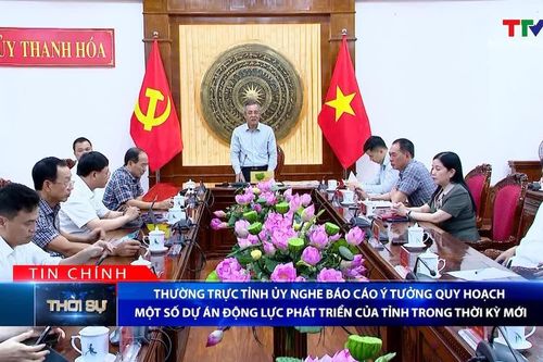 Bản tin Thời sự tối 21/9/2026: Thường trực Tỉnh ủy nghe báo cáo ý tưởng quy hoạch, một số dự án động lực phát triển của tỉnh trong thời kỳ mới