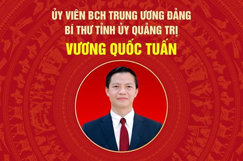Đồng chí Vương Quốc Tuấn, Ủy viên Trung ương Đảng, Bí thư Tỉnh ủy Quảng Trị