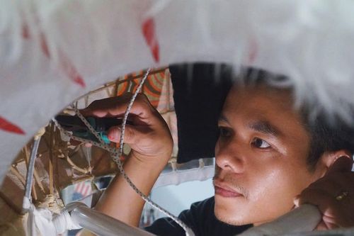 'Mùa trăng' trong xưởng chế tác lân
