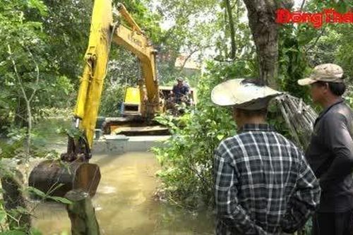 Nông dân Đồng Tháp không chủ quan với triều cường