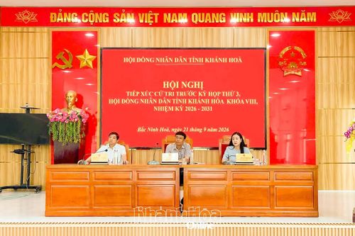 Đại biểu HĐND tỉnh Khánh Hòa tiếp xúc cử tri xã Bắc Ninh Hòa