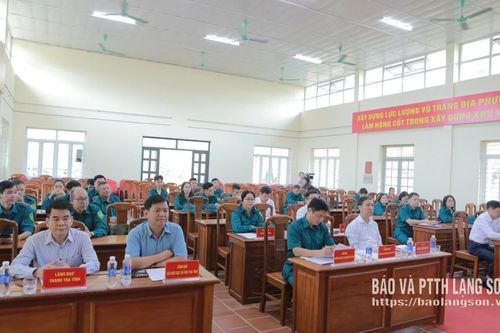 Khai mạc huấn luyện lực lượng tự vệ cụm 2 trên địa bàn phường Lương Văn Tri năm 2026