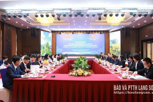 Tọa đàm giữa Viện Kiểm sát nhân dân tỉnh Lạng Sơn và đoàn đại biểu Viện Kiểm sát nhân dân tối cao Trung Quốc
