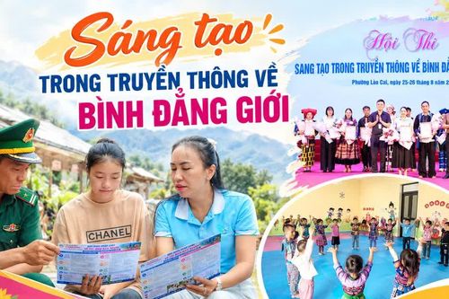 Sáng tạo trong truyền thông về bình đẳng giới