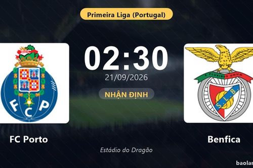 Nhận định FC Porto vs Benfica: Cuộc đua ngôi đầu nóng lên