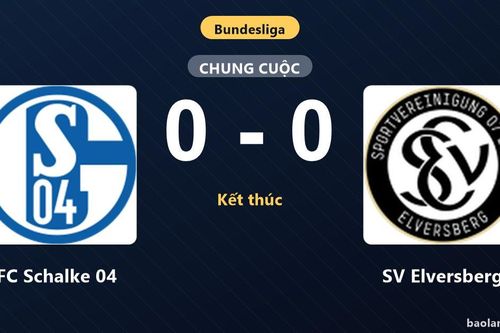 Thống kê trận đấu FC Schalke 04 0-0 SV Elversberg: Trận hòa không bàn thắng