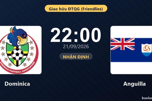 Nhận định Dominica vs Anguilla: Áp lực đè nặng chủ nhà