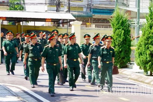 Bộ Tư lệnh Quân khu 2 kiểm tra công tác chuẩn bị thành lập Phân hiệu 1 Trường Thiếu sinh quân miền Bắc