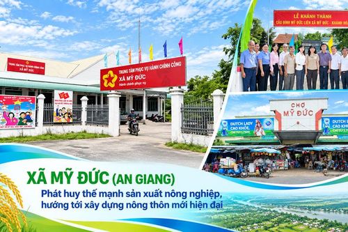 Xã Mỹ Đức (An Giang): Phát huy thế mạnh sản xuất nông nghiệp, hướng tới xây dựng nông thôn mới hiện đại