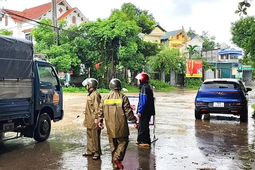 Ninh Bình phân luồng giao thông trên quốc lộ 21B cũ do sạt lở ta luy
