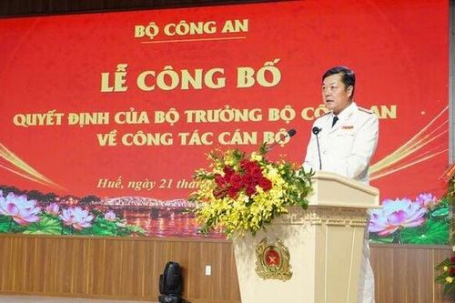 Đại tá Nguyễn Đình Dương làm Giám đốc Công an TP Huế