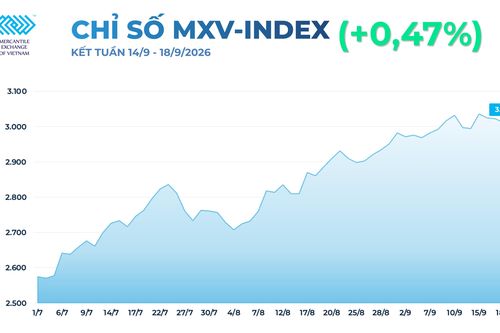 Thị trường hàng hóa: MXV-Index giằng co trên vùng 3.000 điểm