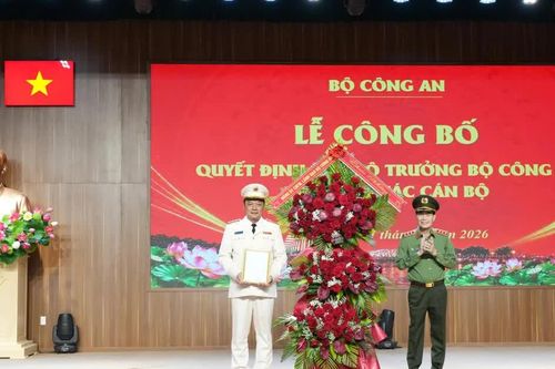 Phó Giám đốc Công an TP Hồ Chí Minh được bổ nhiệm làm Giám đốc Công an TP Huế