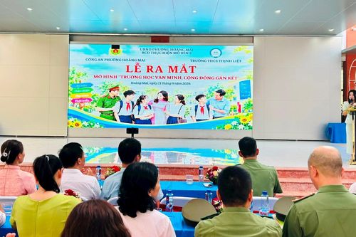 Mô hình 'Trường học văn minh - Cộng đồng gắn kết'