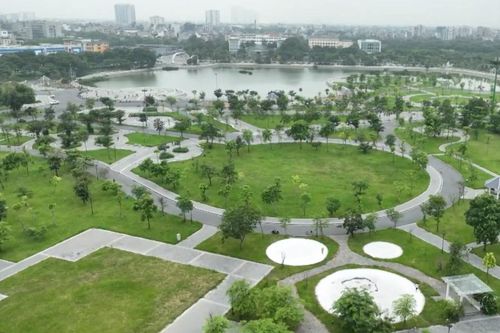 Công viên Long Biên - Điểm xanh giữa lòng đô thị