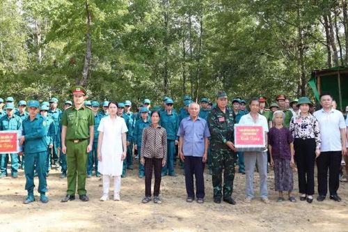 Xã Nguyễn Huệ hoàn thành diễn tập phòng thủ dân sự