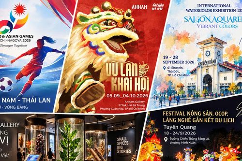 Đi - Nghe - Xem 21/9/2026: Khám phá 'bảo tàng gia vị', xem nữ Việt Nam đấu Thái Lan