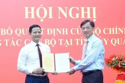 Bộ Chính trị điều động đồng chí Vương Quốc Tuấn giữ chức Bí thư Tỉnh ủy Quảng Trị