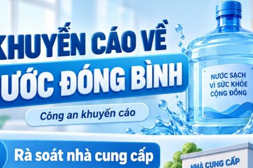 Cách nhận biết nước đóng bình an toàn cho gia đình